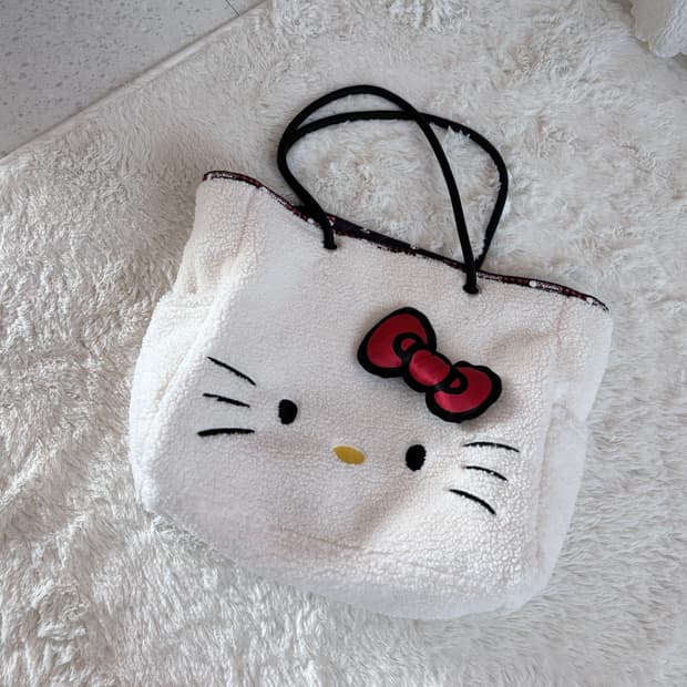 레스포삭 헬로키티 리버서블 빅백