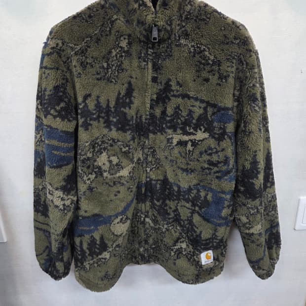 칼하트 wip high plains 플리스 자켓 m 