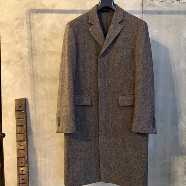 브룩스브라더스 트위드패브릭 체스터필드 코트 105