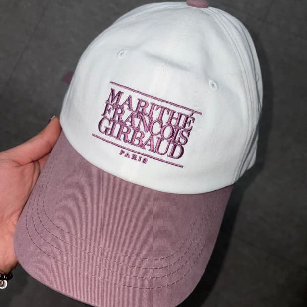 정품 마리떼 투톤 볼캡