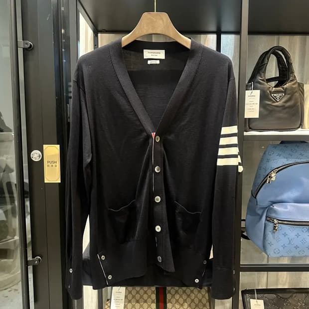 [정품] 톰브라운 메리노울 가디건 신형
