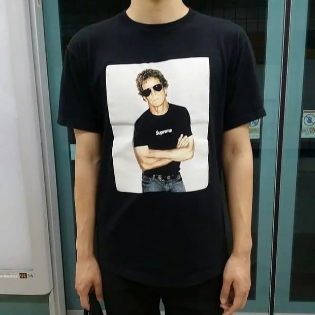 [M] 09SS 슈프림 루리드 티셔츠 블랙