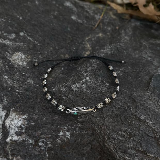 핸드메이드 실버 팔찌