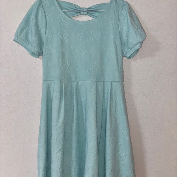 하치깔 민트 원피스