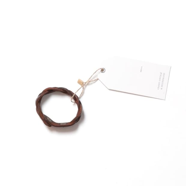 랄프 로렌 Ralph Lauren Leather Bracelet
