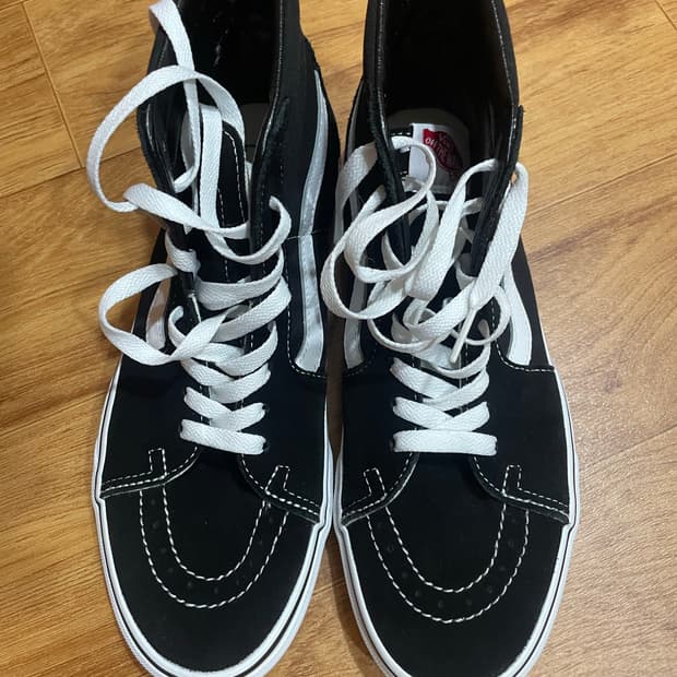 반스 스케이트 하이 블랙