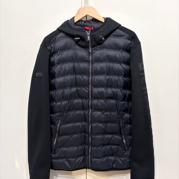 마이클코어스 패딩 후드 집업 자켓