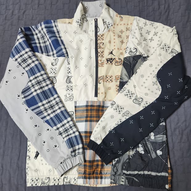 나이키 조던 페이즐리 아노락 