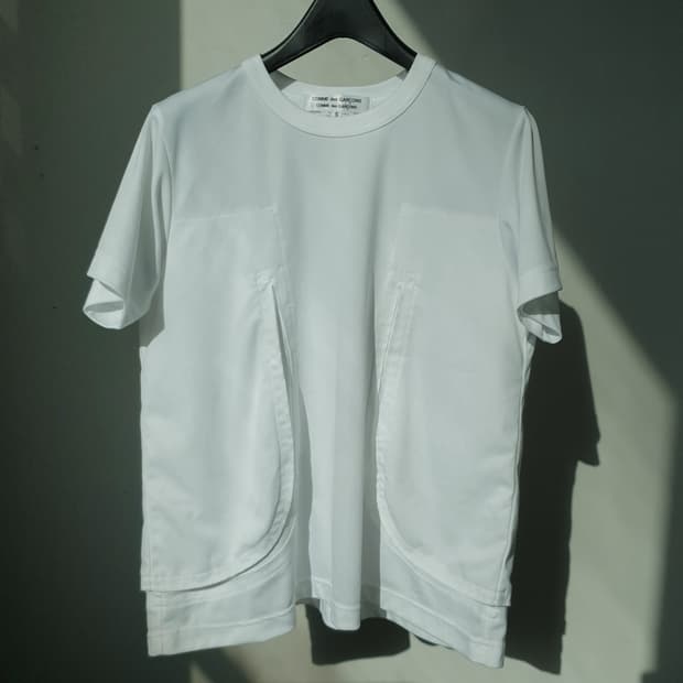 Comme Des Garcons Layered Panel Tee