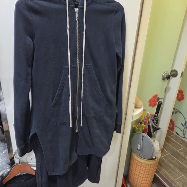 릭오웬스 롱 후드집업