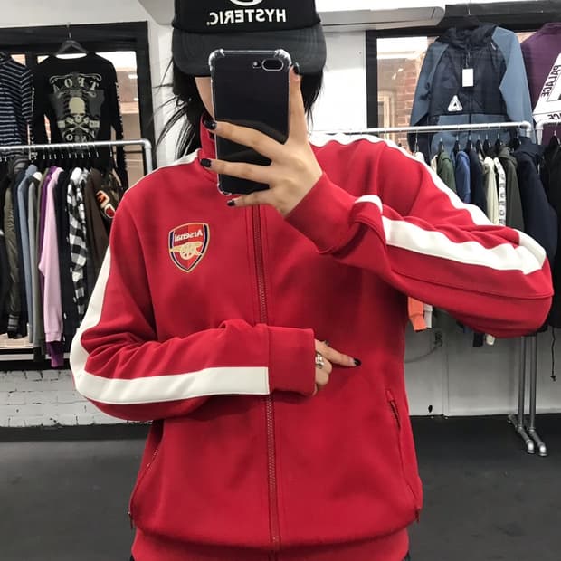 나이키 아스날 트랙탑 져지