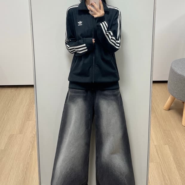 아디다스 신형 베켄바우어 블랙 트랙탑 져지