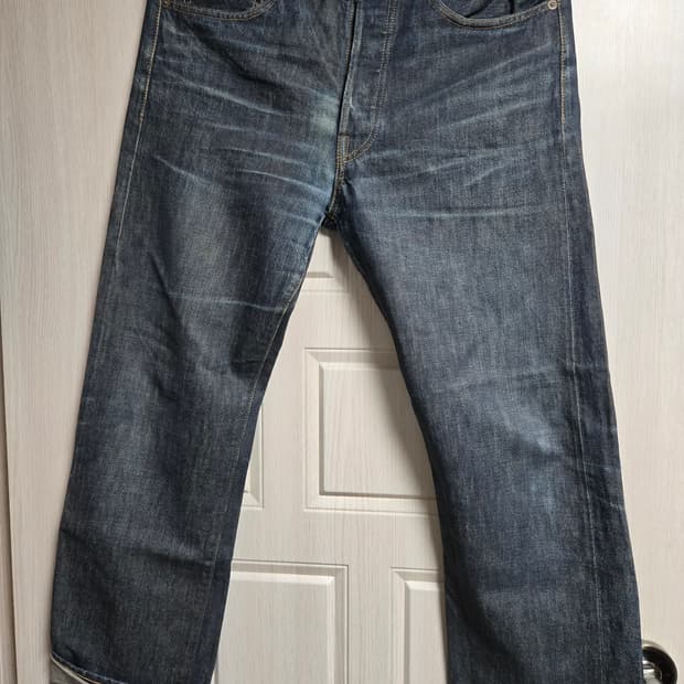 리바이스 LVC 47501XX 셀비지 데님 / W32 L34