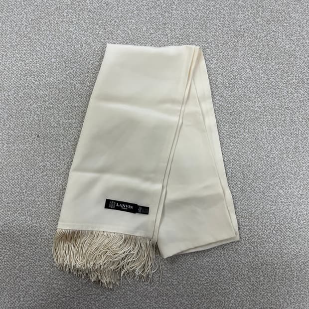 실측확인 랑방 실크 스카프 머플러 0203M2