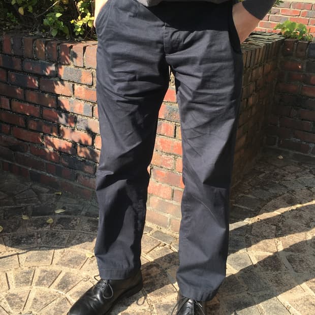 프라다 불가리아 탭 클래식 핏 스트레이트 트라우저