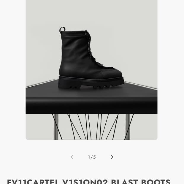 FV11CARTEL BLAST BOOTS (LAMSKIN)