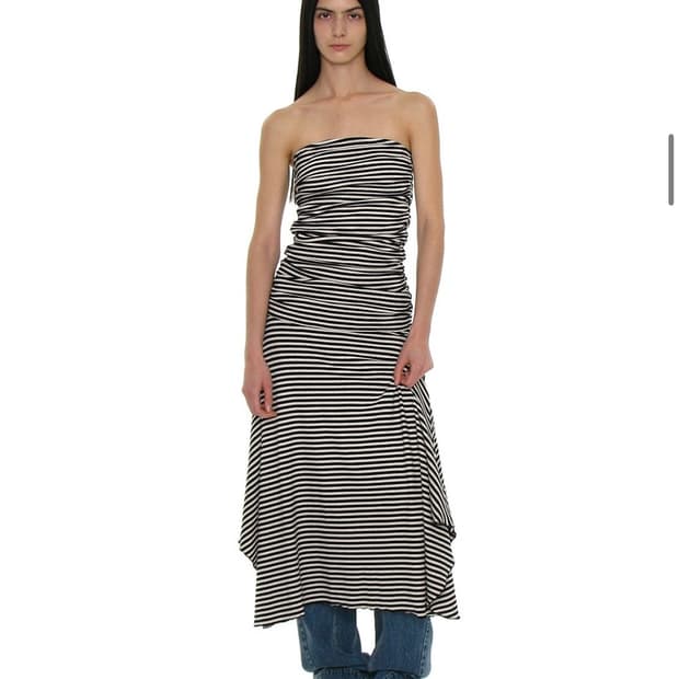 파르티멘토 우먼 투웨이 튜브탑 드레스 S