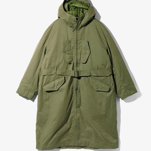 엔지니어드가먼츠 스톰 파카 s 야상 피쉬테일