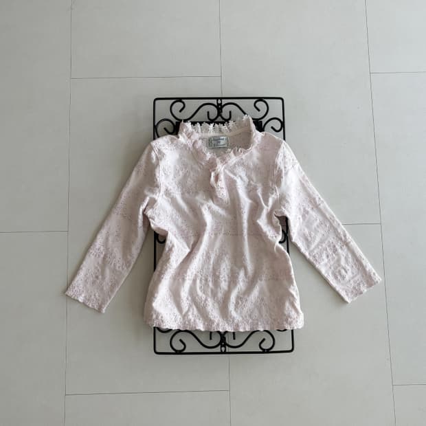 lace eyelet top