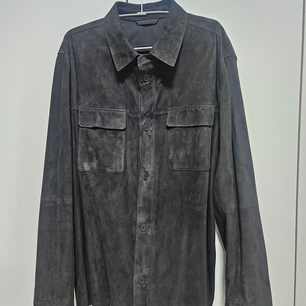 마시모두띠 고트스킨 스웨이드 자켓 2XL