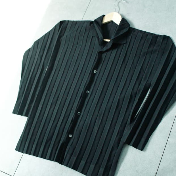 Homme Plisse Black Shirt