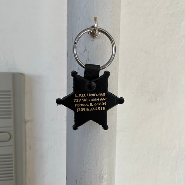 L.P.D Uniforms Promo Keyring