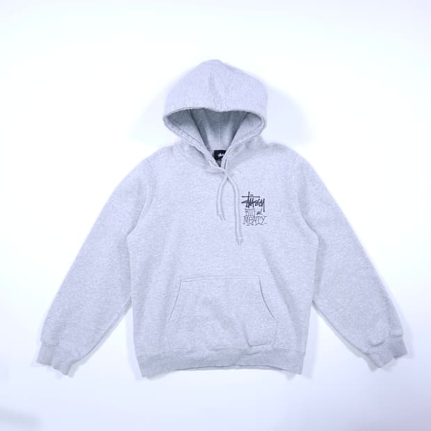 스투시 로고 후드티