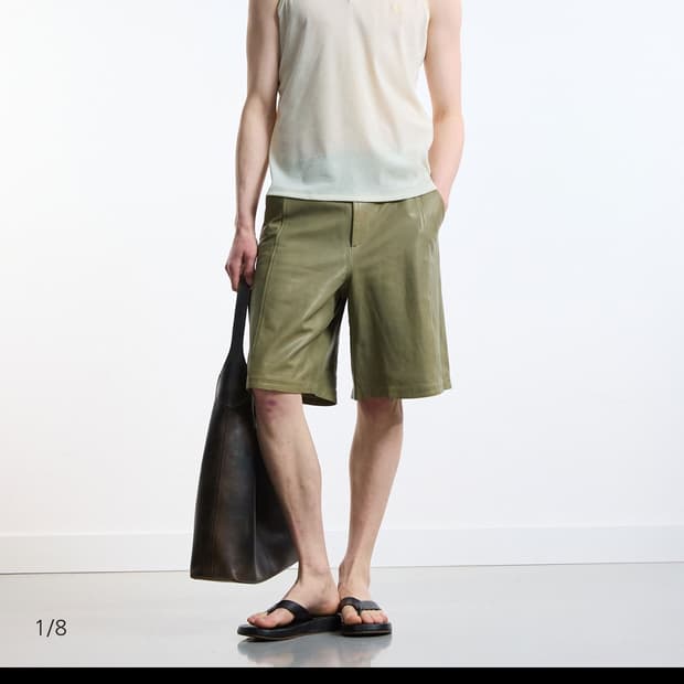 언지미크 벨벳 헨리 탱크탑 m