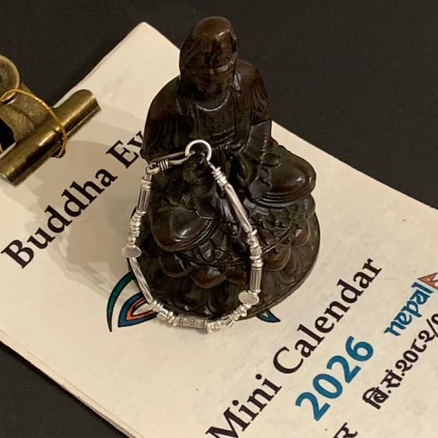 GOH 핸드메이드 카렌실버 팔찌