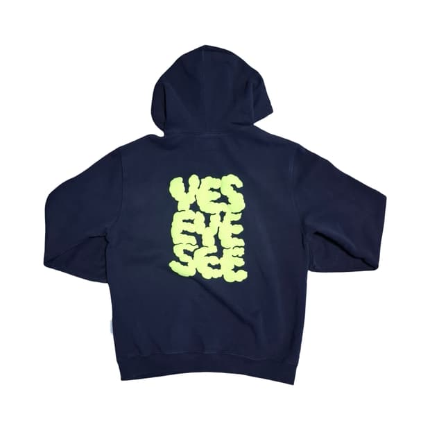 YESEYESEE 네이비 후드티 M