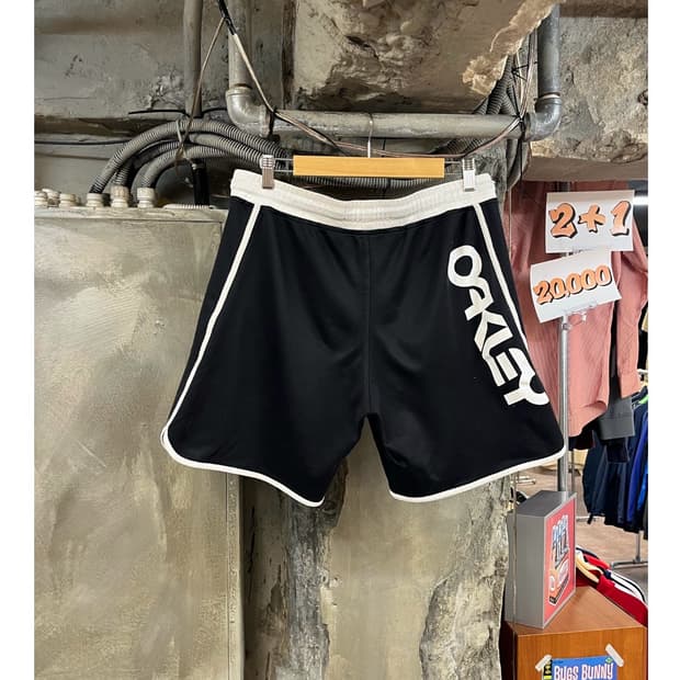 오클리 밴딩 반바지 블랙 34 #csz3213