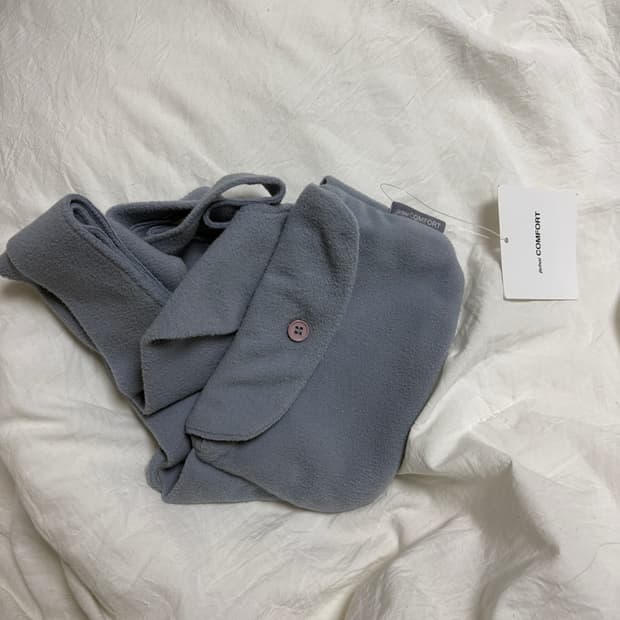 지초이 컴포트 플리스 웨이스트백