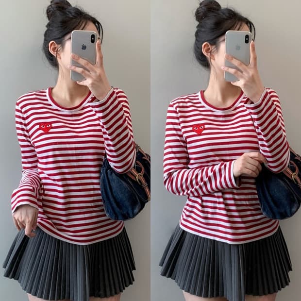 꼼데가르송 롱슬리브