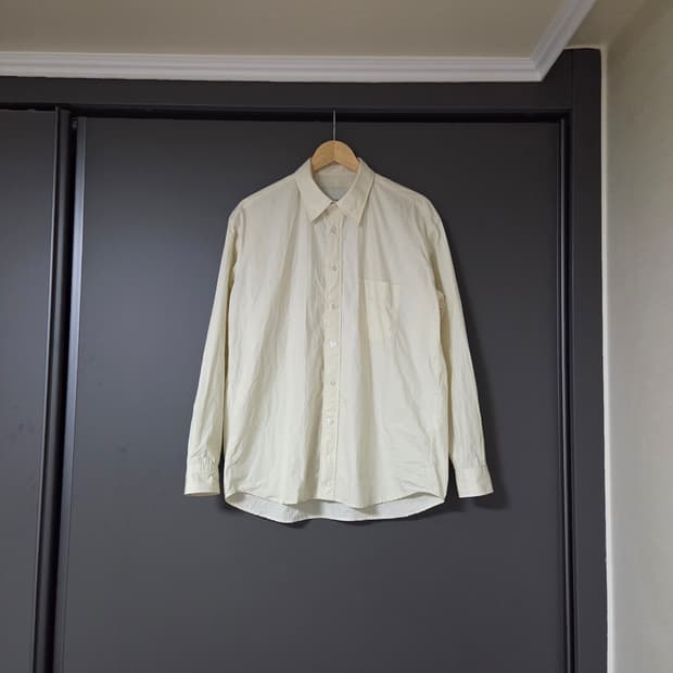 [M] 아틀리에 델디오 코튼 타입라이터 컴포트 셔츠 레몬 / 아틀리에