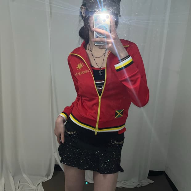 00‘s 레드 큐빅 져지