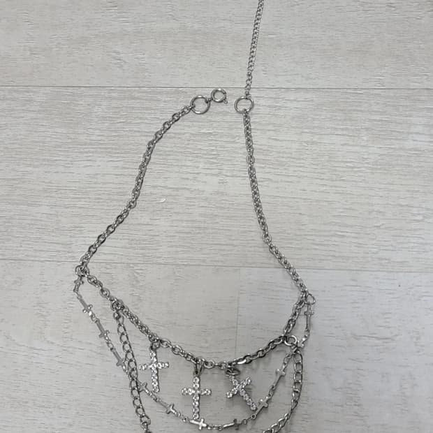 레체빈 십자가 서지컬 목걸이