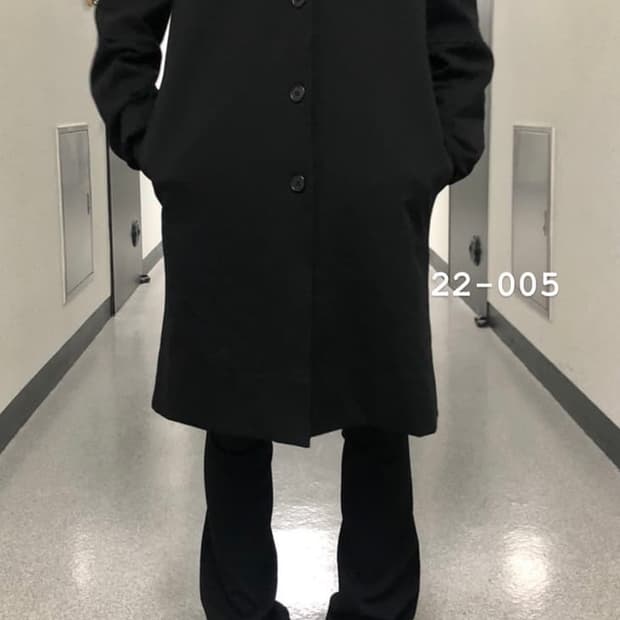 지초이컴포트 22-005 코트 블랙 2