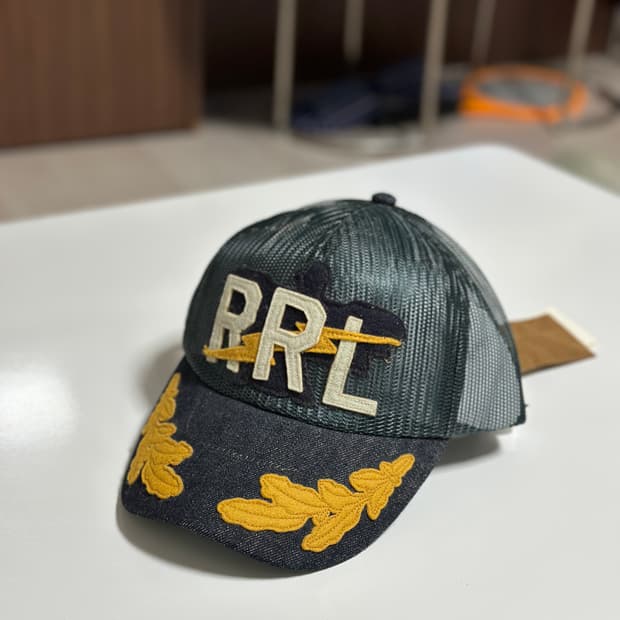 rrl 메쉬트러커캡