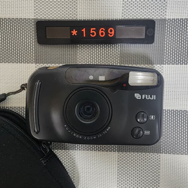 후지 DL 700 줌 필름카메라 파우치포함