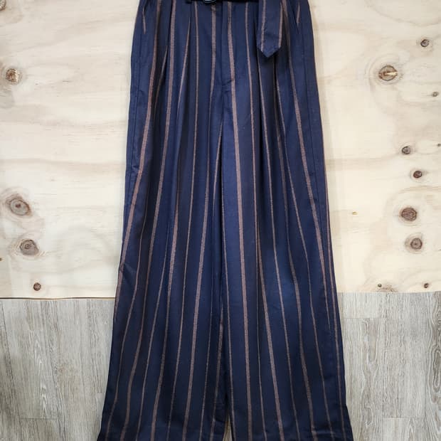 521) 맥피 macphee 울블랜드 와이드 슬랙스