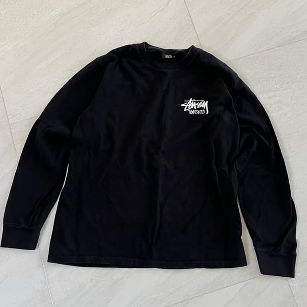 스투시 토론토 롱슬리브 남녀공용 M