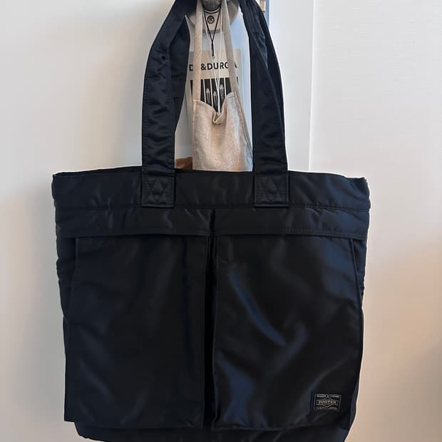 포터 탱커 토트백 블랙 PORTER TOTE BAG