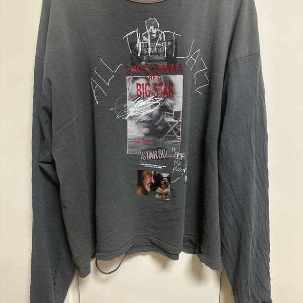 (XXL) 팔리 할리우드 star 80 롱슬리브 티 