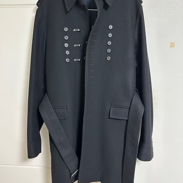 Dior homme 06aw military coat 48