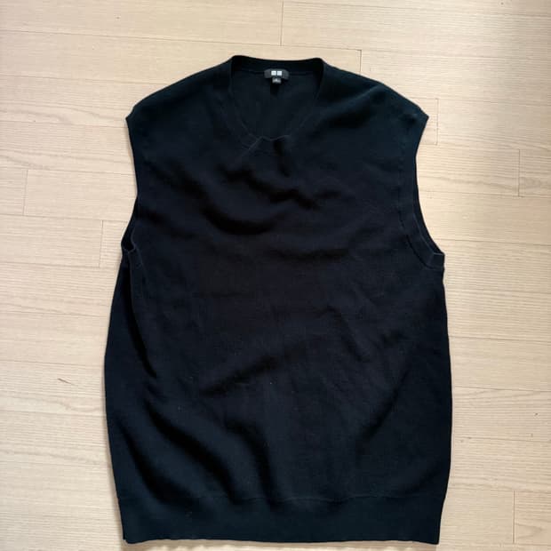 유니클로 니트조끼