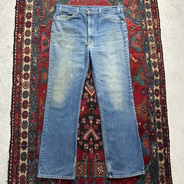 90's USA Made 빈티지 리바이스 517 부츠컷 오렌지탭