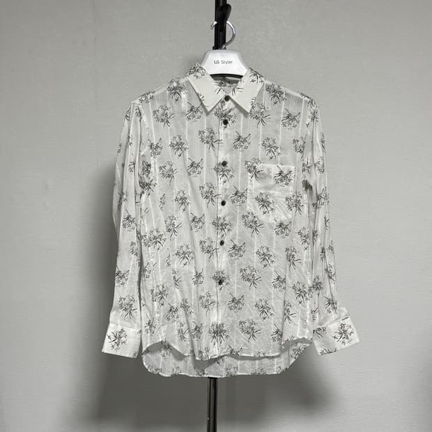 22ss 타오 꼼데가르송 플라워 블라우스 s