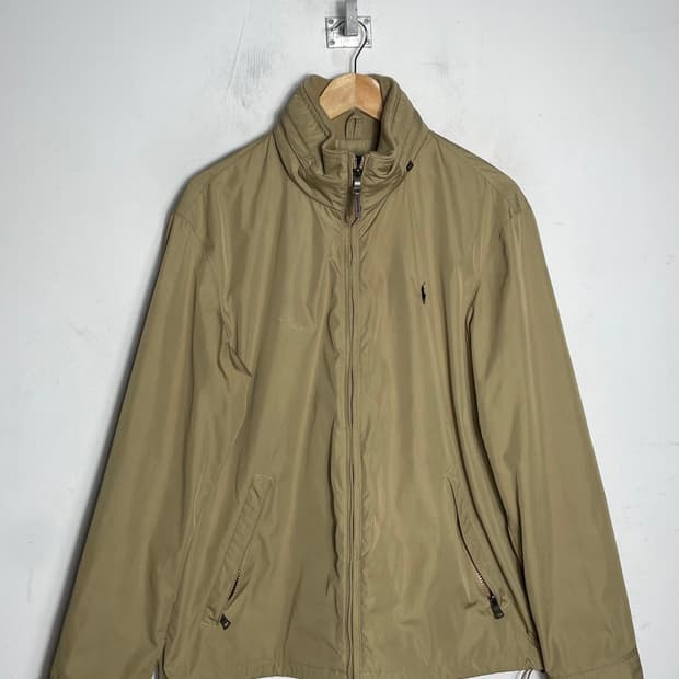 폴로 랄프로렌 베이지 바람막이 자켓