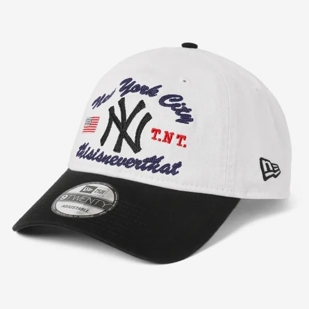 디스이즈네버댓 x mlb 콜라보 볼캡