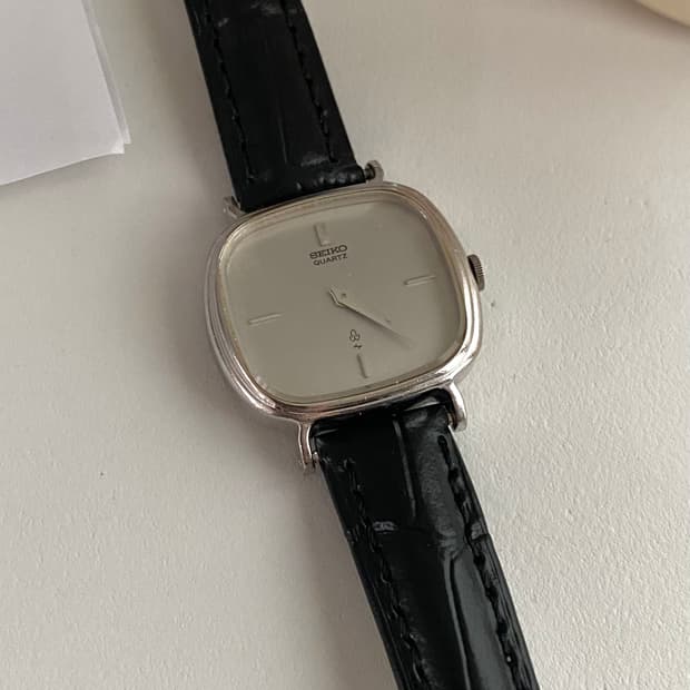 Seiko 세이코 스퀘어 쿼츠 레이디스